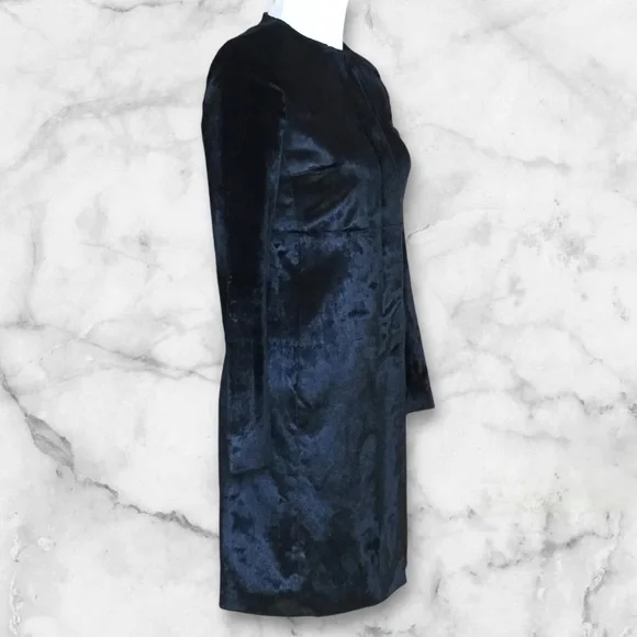 Theory Velvet Style Classic Coat